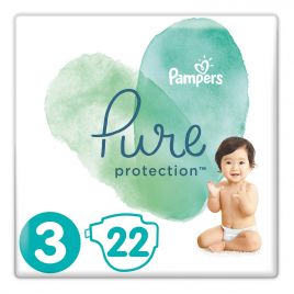 Vervreemding bonen kiem Pampers Pure protection size 3 diapers Order Online | Worldwide Delivery