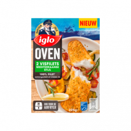 Iglo Oven fish filets Mediterannean style (only available within the EU) Online | Worldwide Delivery