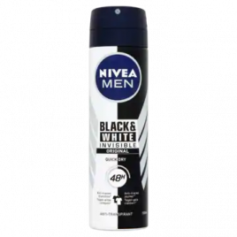 Bespreken Helderheid munt Nivea Black and white invisible original anti-transpirant deo spray for men  (only available within the EU) Order Online | Worldwide Delivery