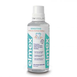 Ezel troosten component Elmex Sensitive mouthwash without alcohol Order Online | Worldwide Delivery