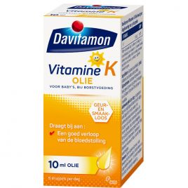 Kleren Zeeanemoon levenslang Davitamon Vitamine K oil for baby's Order Online | Worldwide Delivery
