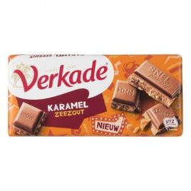 doolhof Betrouwbaar Goodwill Verkade Caramel with seasalt chocolate bar Order Online | Worldwide Delivery