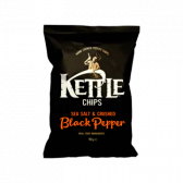 Kettle Zeezout chips met zwarte peper