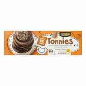 Jumbo Tonnies zachte koek met sinaasappelvulling en chocolade laagje