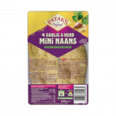 Patak's Knoflook en kruiden mini naans