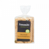 Smaakt Biologische pompoen kaas cracker