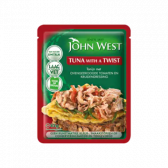 John West Tuna with overn dried tomatoes and herb dressing