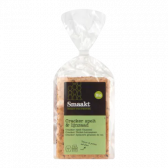 Smaakt Biologische spelt en lijnzaad crackers