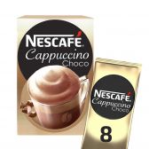 Nescafe Cappuccino chocolate coffee sticks