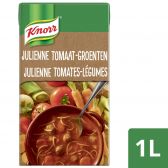 Knorr Grootmoeders geheime julienne soep met tomaten, groenten en balletjes