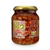 Delhaize Biologische witte bonen in tomatensaus