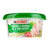 Delhaize Fresh cheese with fresh herbs (at your own risk, no refunds applicable)