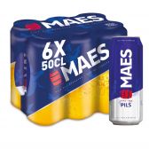Maes Blond pils beer 6-pack