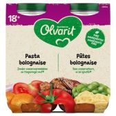 Olvarit Pasta bolognese 2-pack (vanaf 18 maanden)