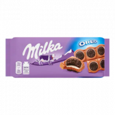 Milka Oreo sandwich chocolade reep