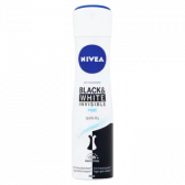 Nivea Black and white invisible pure anti-transpirant deo spray (only available within the EU)