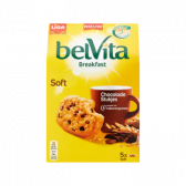 Liga Belvita ontbijt zacht gebakken koeken met chocolade stukjes