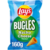 Lays Bugles nacho cheese crisps large