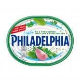 Philadelphia Fresh cheese specialty with carlic and fine herbs light (at your own risk, no refunds applicable)