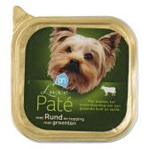 Albert Heijn Luxe rund-groente pate voor honden