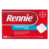 Rennie Pepermunt kauwtabletten groot