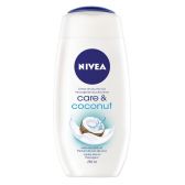 Nivea Care & coconut douchecreme