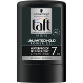 Taft Unlimited hold krachtige haargel