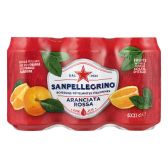 San Pellegrino Aranciata rossa 6-pack