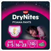 Huggies Dry nites nappy pants for girls (from 3 to 5 year)