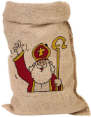 Sinterklaas Jute zak