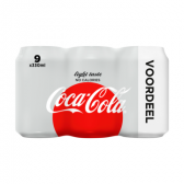 Coca Cola Light voordeel 9-pack