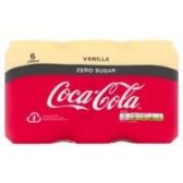 Coca Cola Suikervrij vanille 6-pack