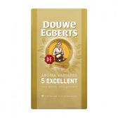 Douwe Egberts Excellent 5 filterkoffie groot