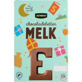 Huismerk (Gwoon of Jumbo) Chocoladeletter Melk E