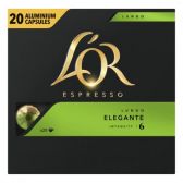 L'Or Espresso lungo elegant coffee cups family pack
