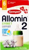 Semper Allomin acidified follow-on milk 2 baby formula (from 6 to 12 months)